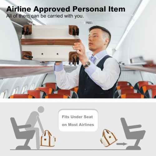 The Clever Kono Matching Luggage Collection – 3 or 6-Piece Set