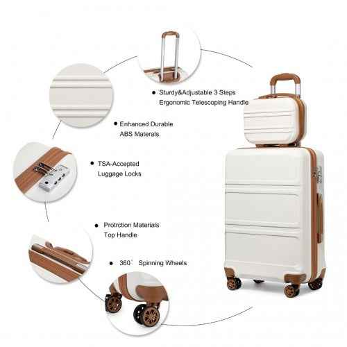 The Clever Kono Matching Luggage Collection – 3 or 6-Piece Set