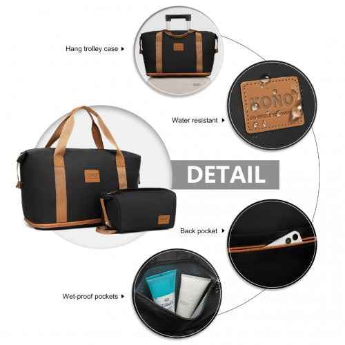 The Clever Kono Matching Luggage Collection – 3 or 6-Piece Set
