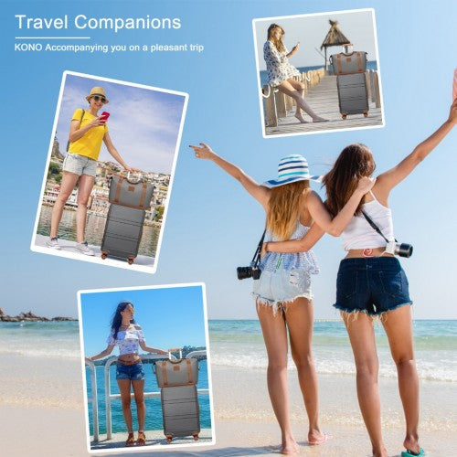 The Clever Kono Matching Luggage Collection – 3 or 6-Piece Set – The Clever Bag Company