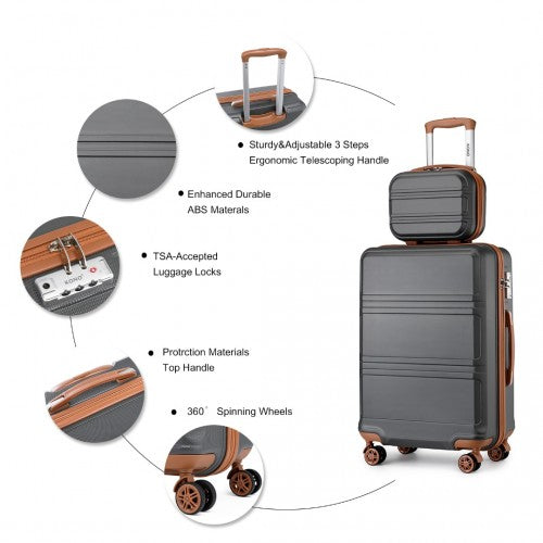 The Clever Kono Matching Luggage Collection – 3 or 6-Piece Set – The Clever Bag Company
