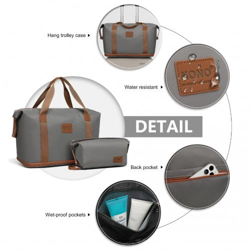 The Clever Kono Matching Luggage Collection – 3 or 6-Piece Set – The Clever Bag Company