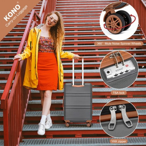 The Clever Kono Matching Luggage Collection – 3 or 6-Piece Set – The Clever Bag Company