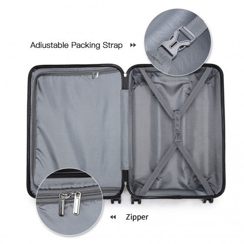 The Clever Kono Matching Luggage Collection – 3 or 6-Piece Set – The Clever Bag Company
