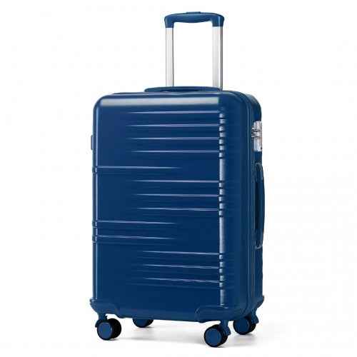 British Traveller Scratch-Resistant Suitcase – Individual or 3-Piece Set