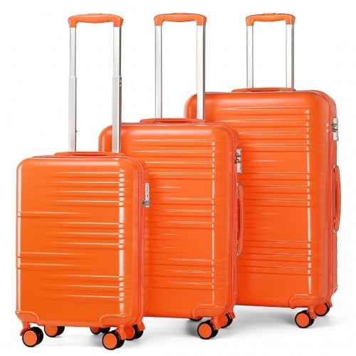 British Traveller Scratch-Resistant Suitcase – Individual or 3-Piece Set