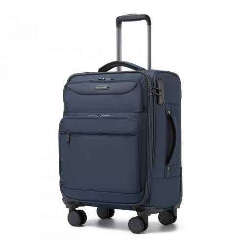 British Traveller Softshell Laptop Suitcase – Individual or 3-Piece Set