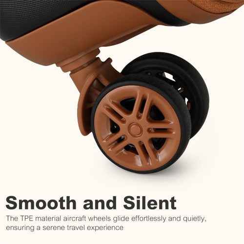The Clever Kono Hard Shell Spinner Suitcase – Individual or 3-Piece Set