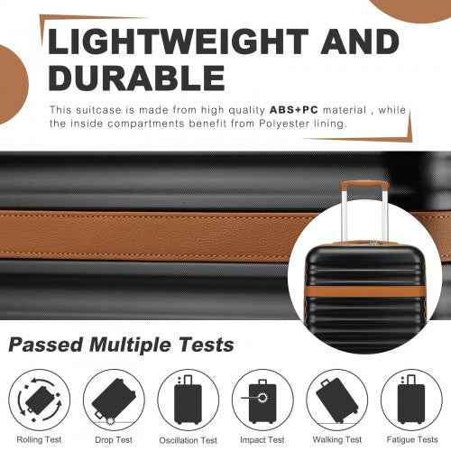The Clever Kono Hard Shell Spinner Suitcase – Individual or 3-Piece Set