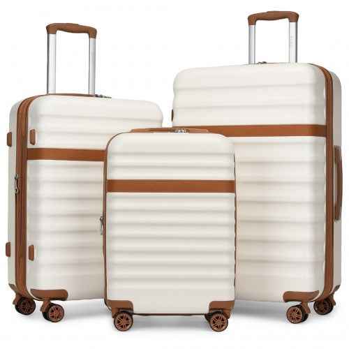 The Clever Kono Hard Shell Spinner Suitcase – Individual or 3-Piece Set