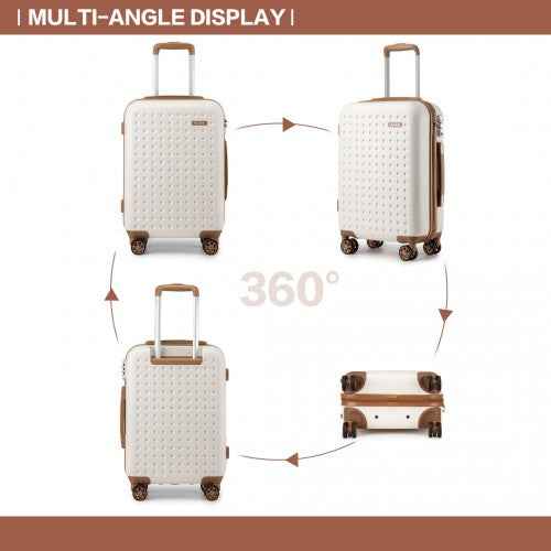 The Clever Kono Polka Dot Hard Shell Luggage – Individual or Complete Set