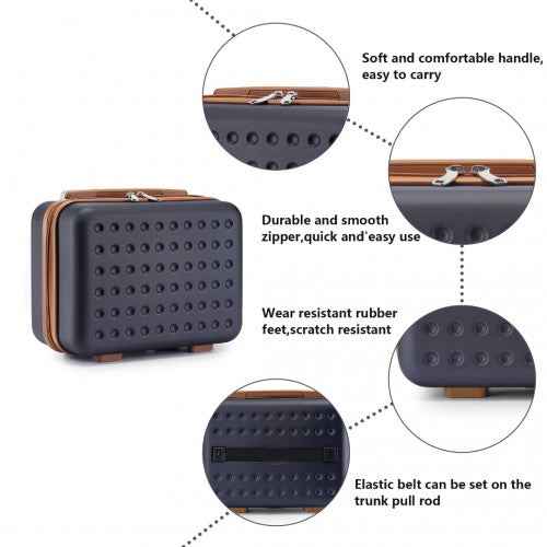The Clever Kono Polka Dot Hard Shell Luggage – Individual or Complete Set
