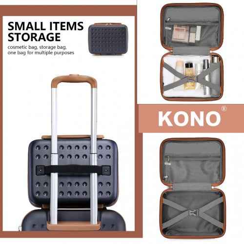 The Clever Kono Polka Dot Hard Shell Luggage – Individual or Complete Set