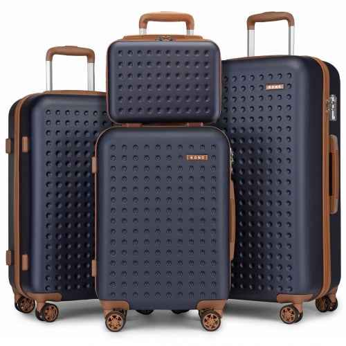 The Clever Kono Polka Dot Hard Shell Luggage – Individual or Complete Set
