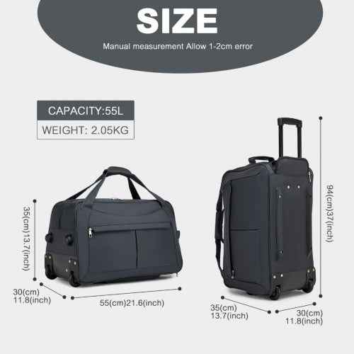 The Clever Foldaway Travel Trolley Bag