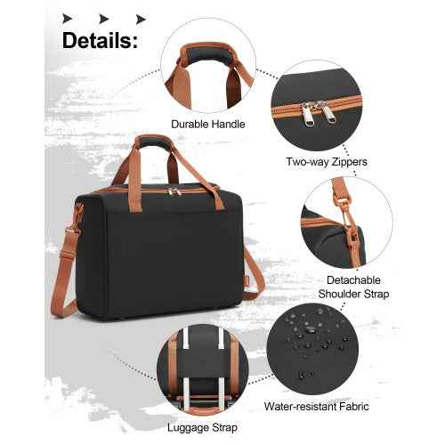 The Clever Cabin Case & Matching Travel Bag Set