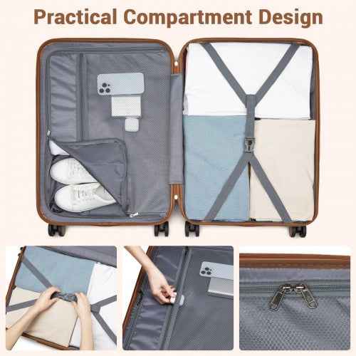 The Clever Cabin Case & Matching Travel Bag Set