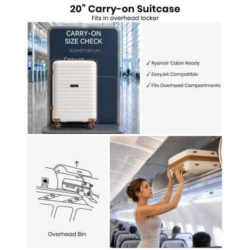 The Clever Kono Smart Suitcase – Individual or Set
