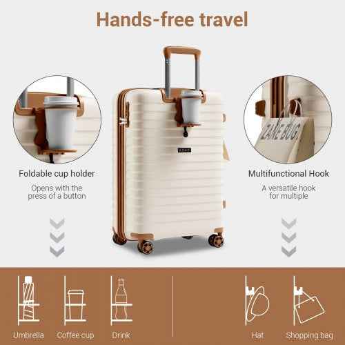 The Clever Kono Smart Suitcase – Individual or Set