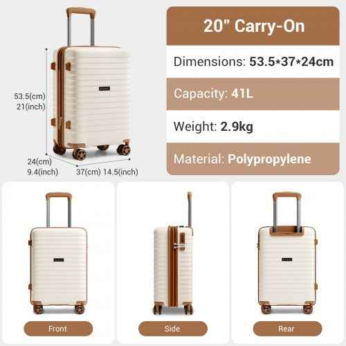 The Clever Kono Smart Suitcase – Individual or Set