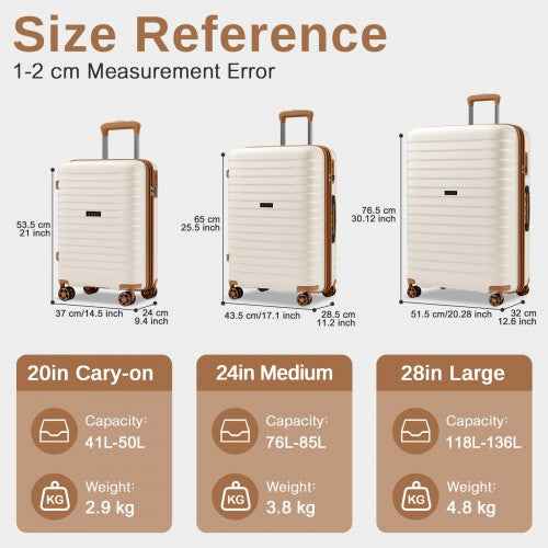 The Clever Kono Smart Suitcase – Individual or Set