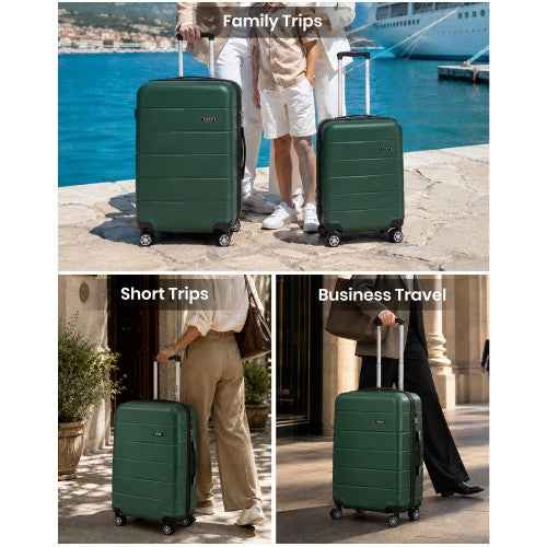 The Clever Kono Hard Shell Luggage Set