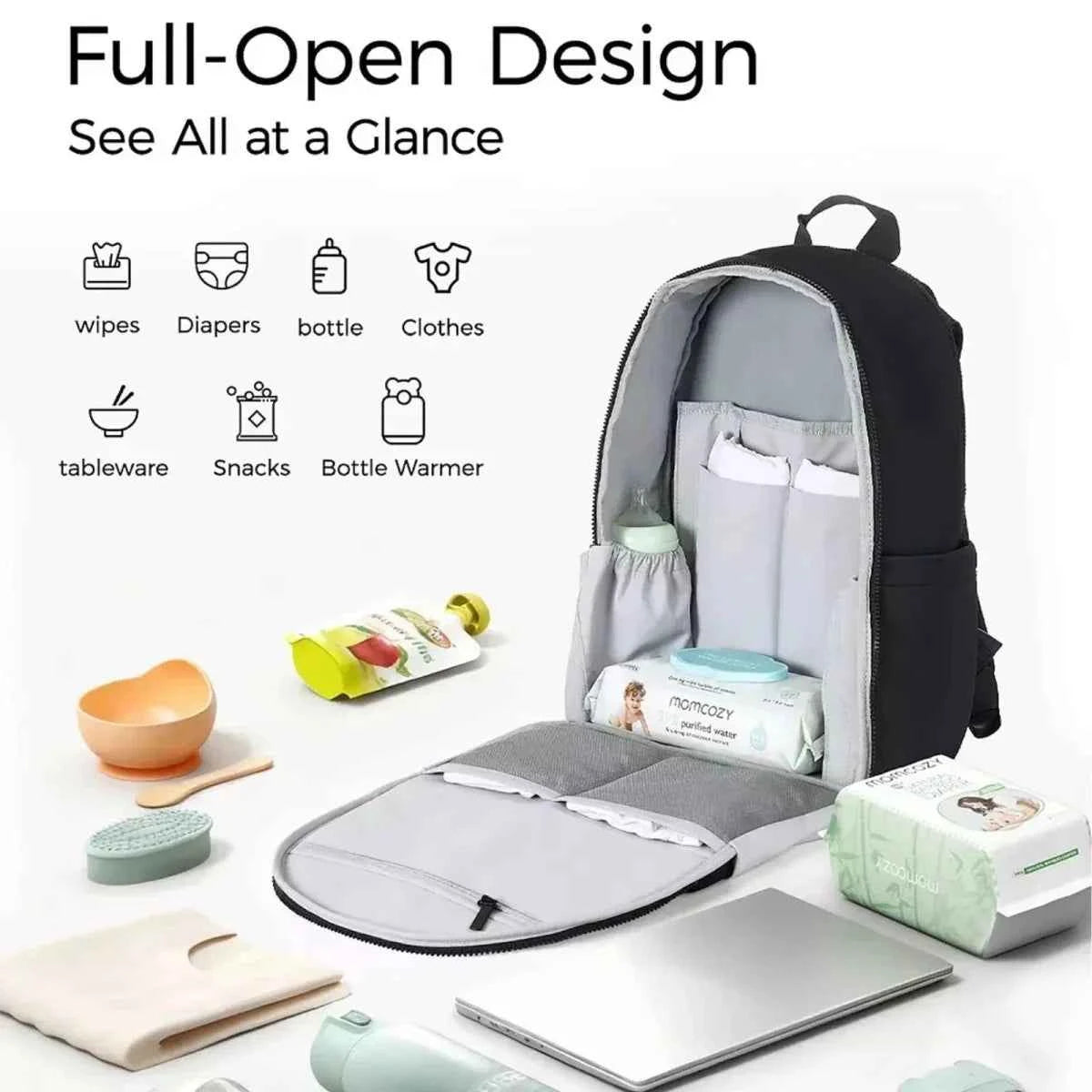 The GoEase 14-Pocket Changing Backpack