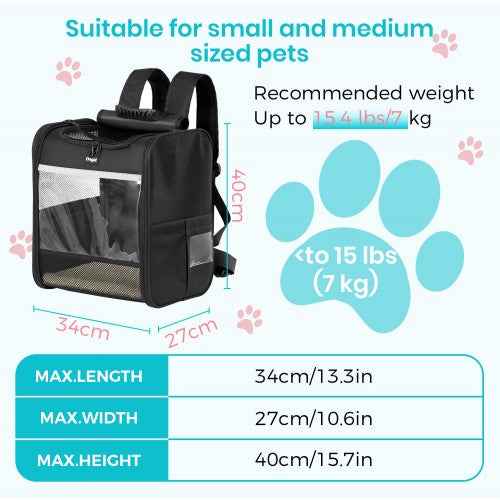 The Clever Fold-Flat Pet Travel Backpack
