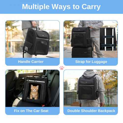 The Clever Expandable Pet Travel Backpack