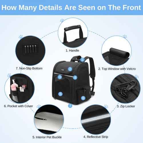 The Clever Expandable Pet Travel Backpack