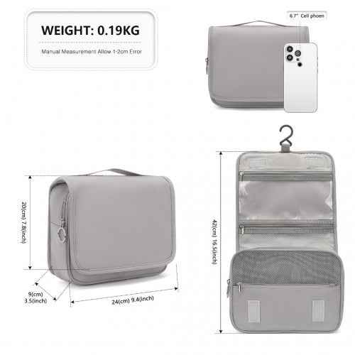 The Clever Hanging Travel Makeup Organiser