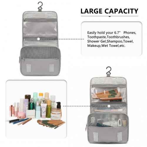 The Clever Hanging Travel Makeup Organiser