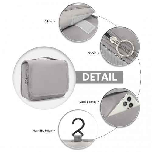 The Clever Hanging Travel Makeup Organiser