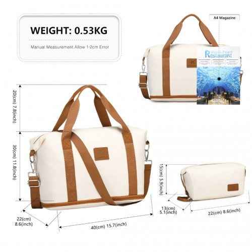 The Clever Expandable Travel Tote & Organiser Set