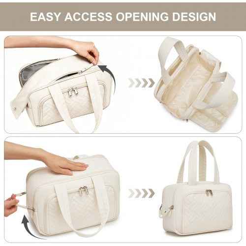 The Clever Kono Wide-Open Toiletry Organiser