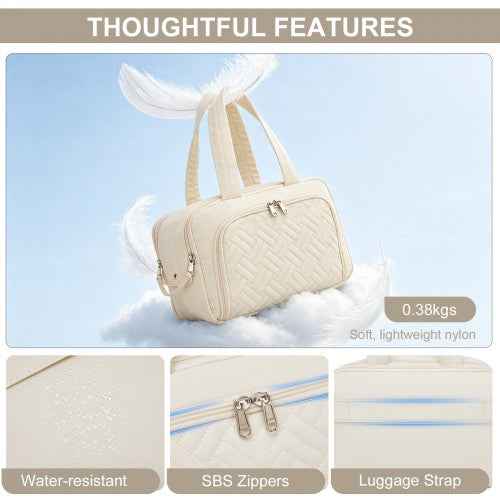 The Clever Kono Wide-Open Toiletry Organiser