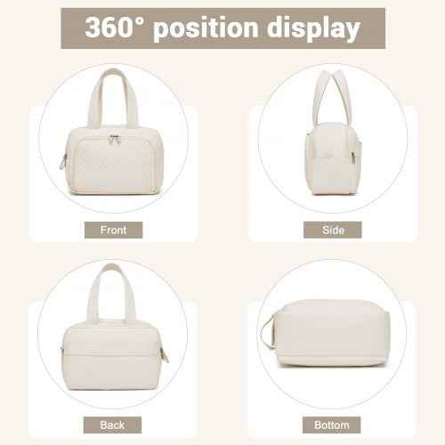 The Clever Kono Wide-Open Toiletry Organiser