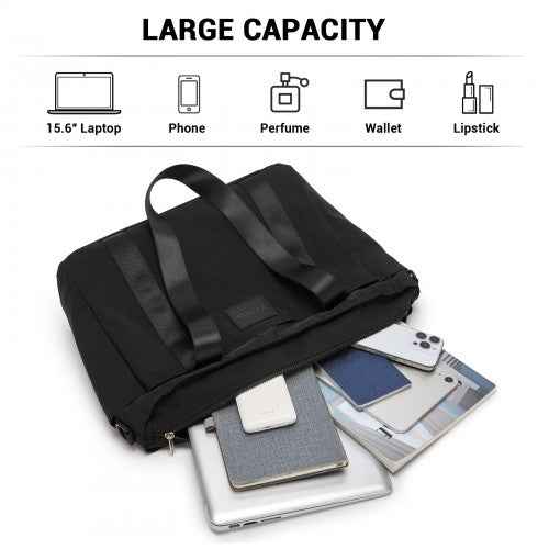 The Clever Kono Large Travel Laptop Tote