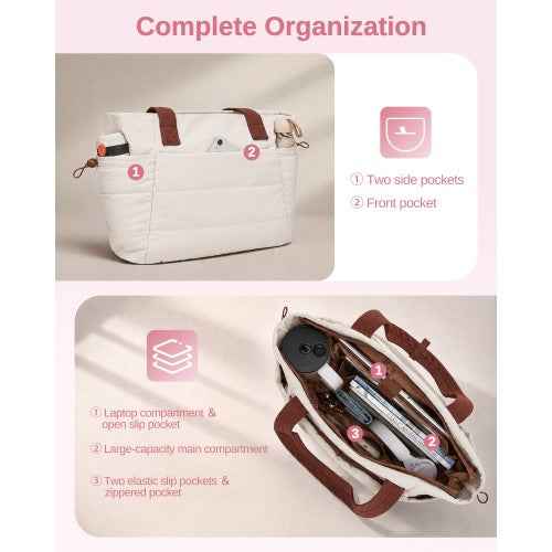 The Clever Kono Travel Tote & Pouch Set