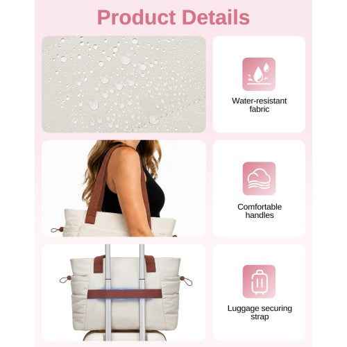 The Clever Kono Travel Tote & Pouch Set