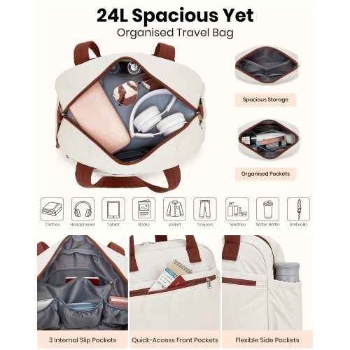 The Clever Kono 2-Piece Travel Tote Set