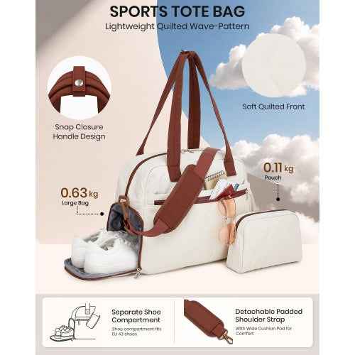 The Clever Kono 2-Piece Travel Tote Set