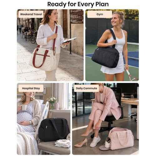 The Clever Kono 2-Piece Travel Tote Set