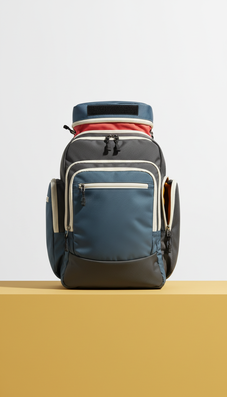Modular Commuter Backpack with Expandable Core