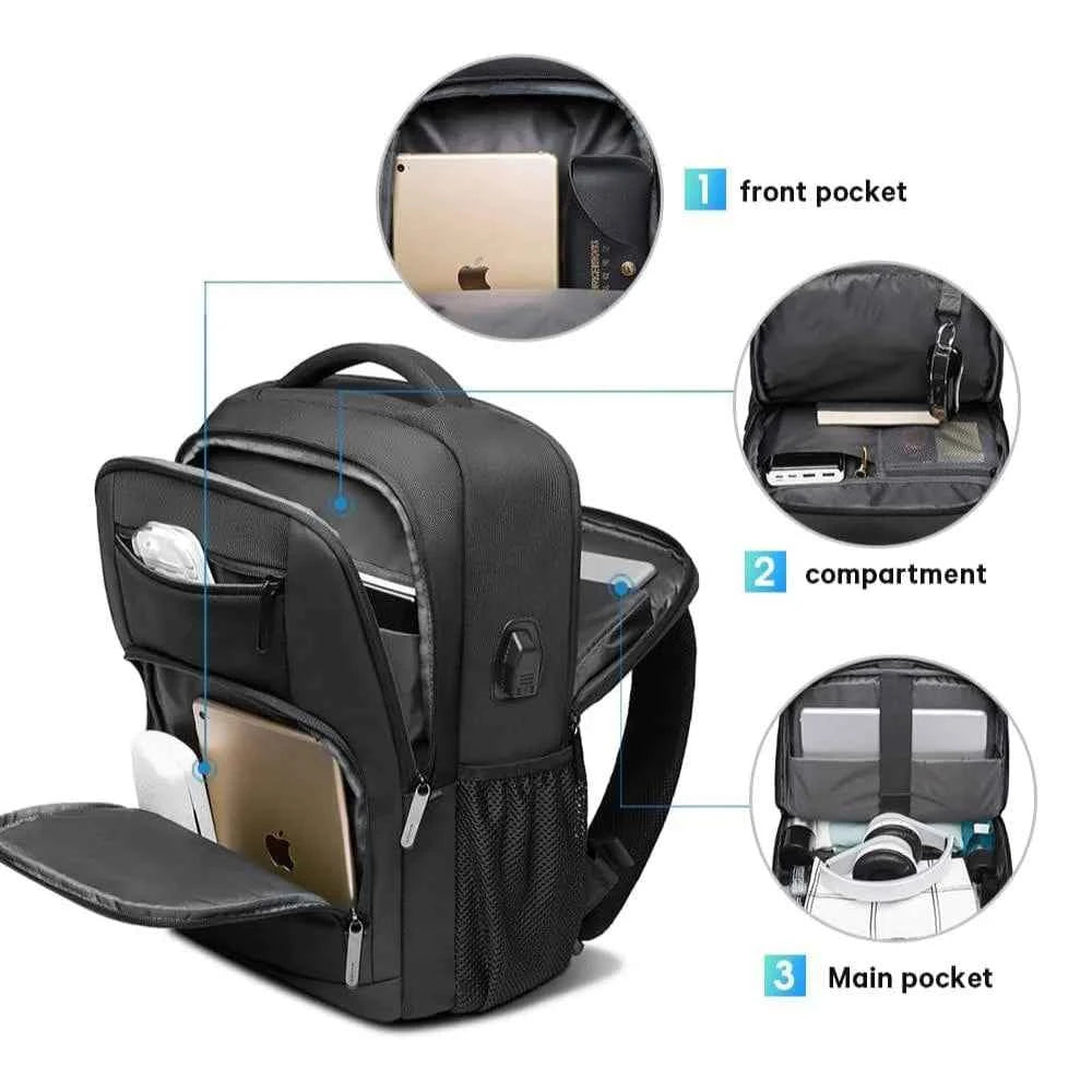 Bange Metro USB Laptop Backpack