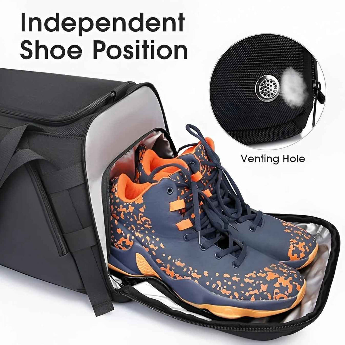 Bange 40L Waterproof Travel Duffle Bag